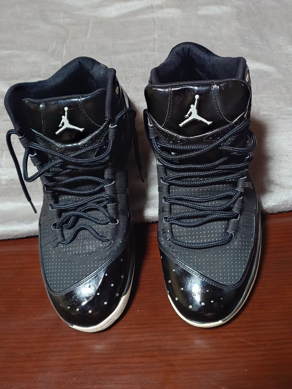 New Jordan Men's Black High-Top Basketball Sneakers XIX SE Size 10.5